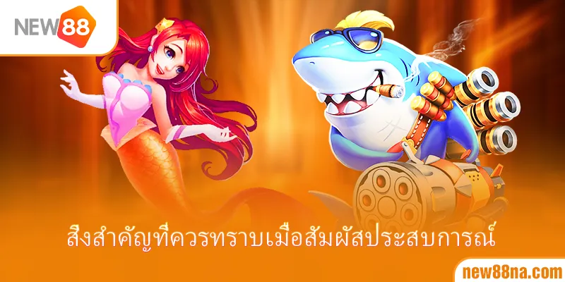 สิ่งสำคัญที่ควรทราบเมื่อสัมผัสประสบการณ์